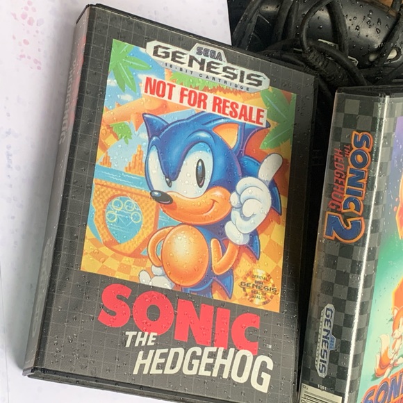 Super bundle! Sega genesis console game genie and games - Picture 2 of 12